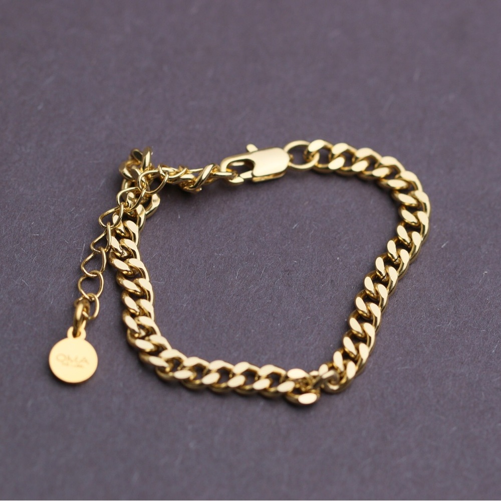 OMA the label gold bracelet